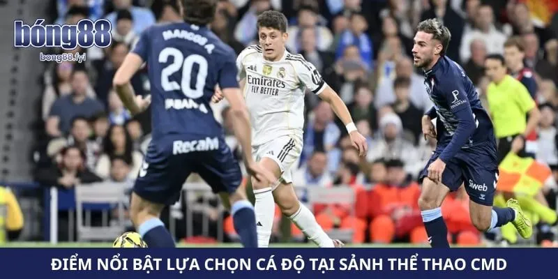 Điểm nổi bật lựa chọn cá độ tại sảnh thể thao CMD 
