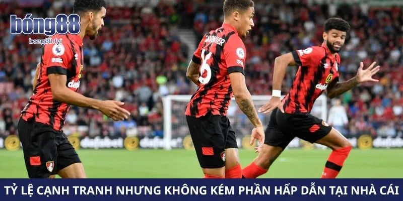 Tỷ lệ cạnh tranh nhưng không kém phần hấp dẫn tại nhà cái